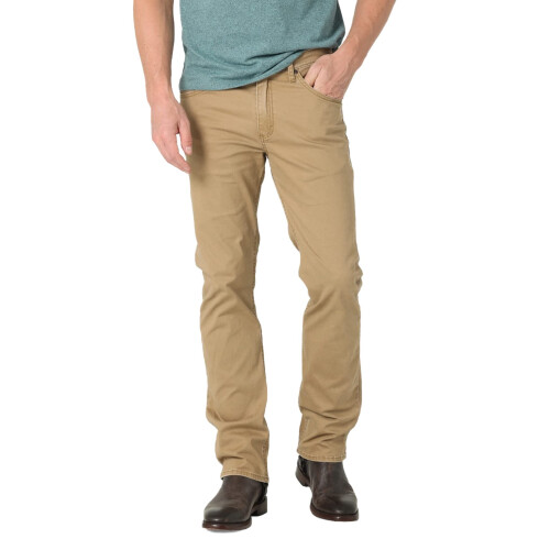 Wrangler Wrangler Authentics Heren Slim Fit Rechte Broek, Eikel, 32B x 32B 2