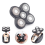 2PCS Replacement Shaver Head Electric Shaver 5 Cutter Floating Head 6