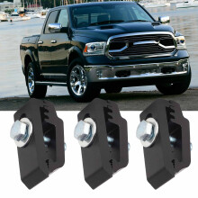6pcs Truck Bed Cover Clamps 1112514 Aluminum Low Pro Truck Cap Mounting Clamps for Most Truck Beds Black