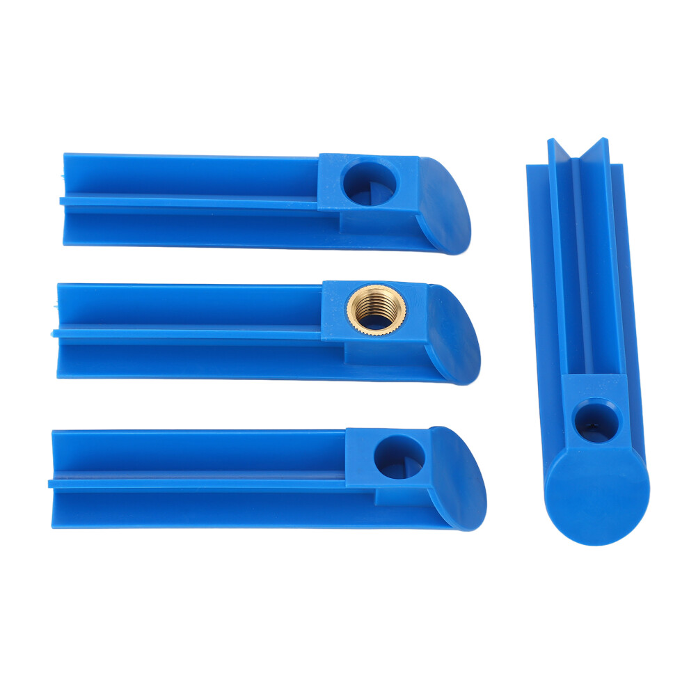 4Pcs Fuel Injector Nozzle Flush Cleaner Adapter Universal Cleaning Tool Kit Set For Car Motorcycle 3331314587114