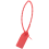 100 Plastic Tamper Seals, Numbered Zip Ties Tags, Disposable 250mm B 7
