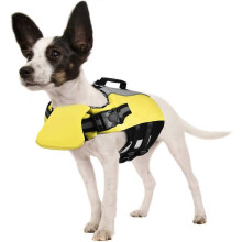 (As show, One size) Life Jacket For Dogs - Reflective Dog Life Jacket Life Jacket Swim Training With Padding For Small