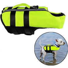 (As show, One size) Pet Dog Life Jacket Dog Life Jacket Swimsuit L