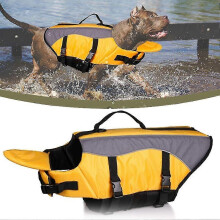 (As show, One size) Dog Life Jacket Reflective Dog Life Jacket Ripstop Dog Life Jacket with Strong Buoyancy and Rescue