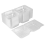 100Pcs Single Individual Cake Boxes Dessert Containers 7