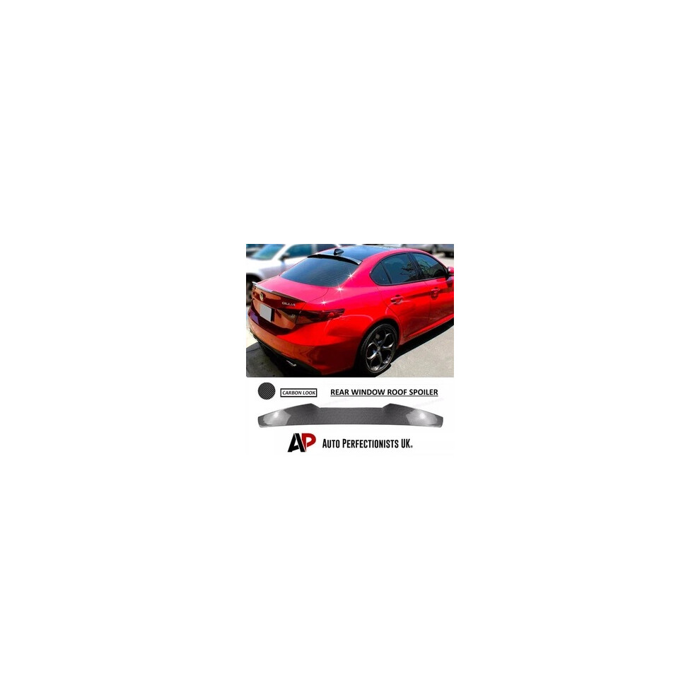 For Alfa Romeo Giulia 952 Rear Roof Window Spoiler Lip Body Kit 2015+ 5061072667503