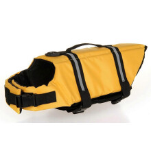 (XXS, blue bone) Dog life Jacket Safer Vest Swimming Jacket Flotation Float life Jacket