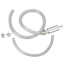 Brake Bleeder Hose Clutch Flexible Leak Proof One Way Check Valve Tube Bleeding Tool Kit for Motorcycle Clutch