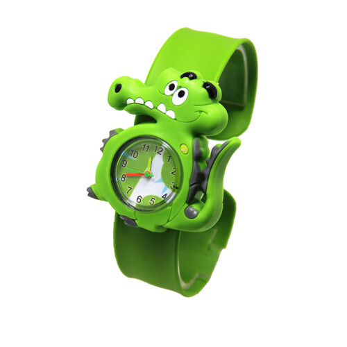 Toddler Crocodile Kids Watch Plastic, Safe 1