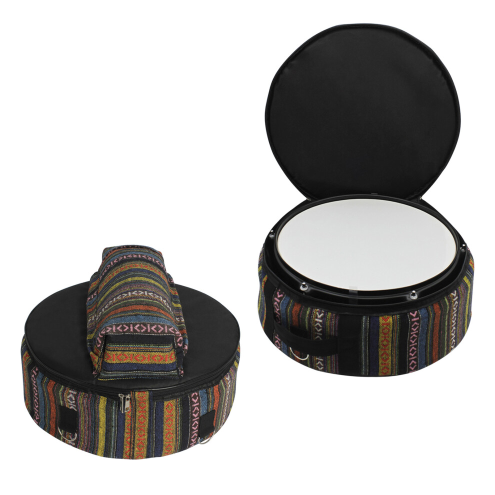 Snare Drum Storage Bag Thickened Oxford Cloth Protable Drum Protection Case with Shoulder Straps