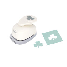 Bira Craft 1 tommer Shamrock 1 Lever Action Craft Punch St. Patricks Day Punch til Paper Crafting Scrapbooking