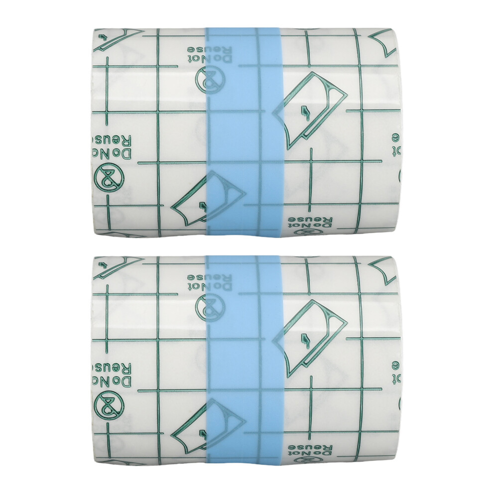 2 Rolls Tattoo Bandage 6cm X 5m Waterproof Tattoo Protective PU Film for Aftercare Healing