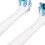 4Pcs Soft Bristle Heads for D12 D10 D16 DB4510 ABS 10