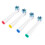 4Pcs Soft Bristle Heads for D12 D10 D16 DB4510 ABS 11