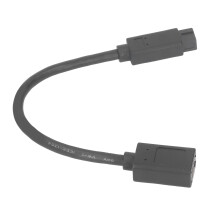 IEEE1394 Firewire Cable 800Mbps 7.9in Long ROSH Standard Female to Male 6Pin to 9Pin Firewire Cable for Camera Printer