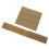 4Pcs Hook and Loop Patch Nylon Hook and Loop Molle Attachment Pad for Training Vest Hunting Shooting Games Khaki 1