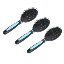 3Pcs Paddle Hair Brush Oval Shape Soft Comb Teeth Easy to Hold Avoid Static Paddle Hairbrush for Wet Dry Hair