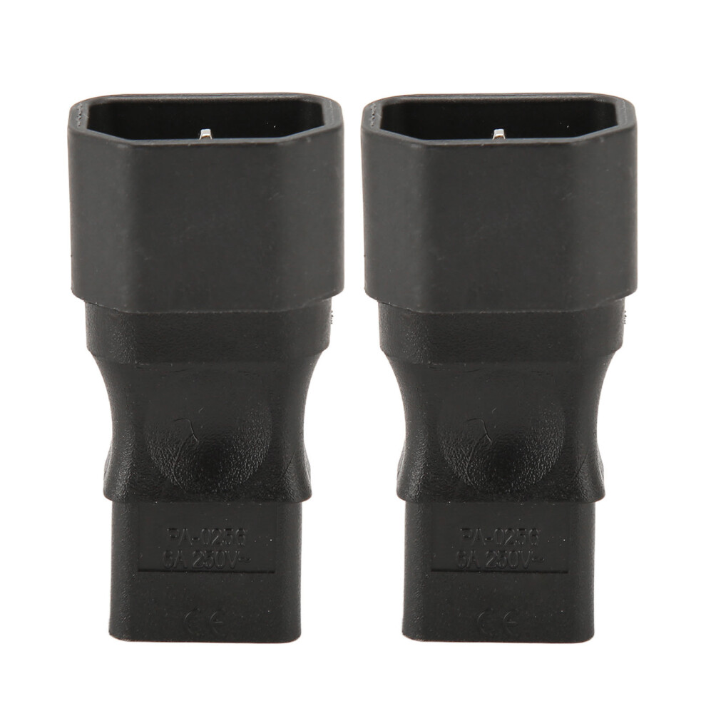 Iec320 C14 To C9 Power Adapter Male To Female 6A 250V Power Socket Adapter For Pdu Server Ups Socket 2Pcs 7891314603536