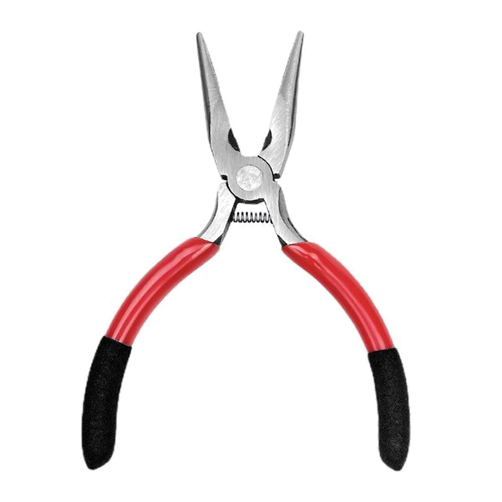 (As Show, One Size) Sharp Nose Pliers Jewelry Making Clamp Hand Tool Jewelry Tweezer Handcraft Atomizer Diy Terminals Crimping Plier 8052607442754