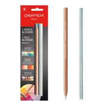 Caran d'Ache Full Blender Bright en Blender Pencil Pack, Olie Wax Medium,(902.301)