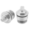 41MM Motorcycle Front Screw Fork Cover Bolts(Silver) 7