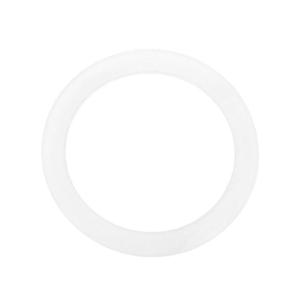 (4 People, One Size) Silicone Seal Ring Flexible Washer Gasket Ring Replacenent For Moka Pot Espresso White 8052607443973