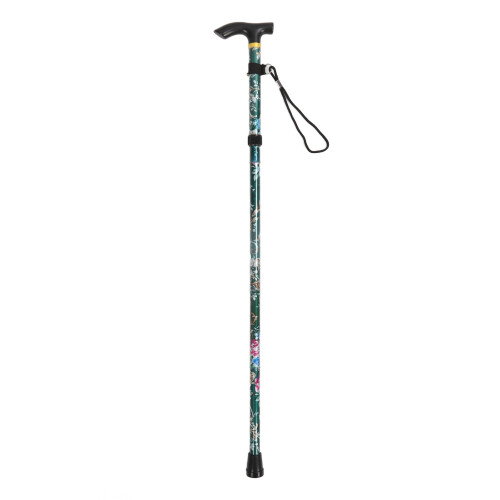5-Level Foldable Lightweight Cane, 84-94 cm, Green 1