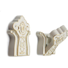 (As show, One size) (Vintage White, of 2) Folding Coat Hooks - Heavy Duty Aluminum Wall Hooks - Retractable Hooks for Hanging Coat, Scarf, Hat, Bag, Towel, Key, Mug