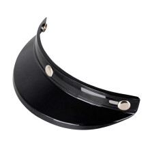 (black gold, One size) Motorbike 3-Snap Helmet Windshield Lens AntiUV Helmets Flip Up Face Visor Lens for Most 3-snap Helmet Black