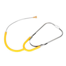 Listening Stethoscope Metal Binaural Earing Aid Audiphones Stethoscope Hearing Aid Accessory Yellow