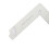 Book Cover Guide Sturdy Metal Simple High Accuracy Multi Function Bookbinding Ruler for Home School Scrapbooking 14