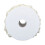 Bead Chain String Half Side Flatback DIY Imitation Pearl String with Rhinestone for Crafts Needlework 8