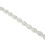 Bead Chain String Half Side Flatback DIY Imitation Pearl String with Rhinestone for Crafts Needlework 13