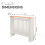 BELOFAY Radiator Cover White | Stylish & Compact 4