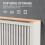 BELOFAY Radiator Cover White | Stylish & Compact 7