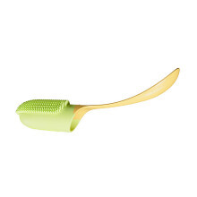 Pet Finger Toothbrush Soft Removes Plaque Tartar Clean Bad Breath Dog Finger Toothbrush for Oral Care Yellow