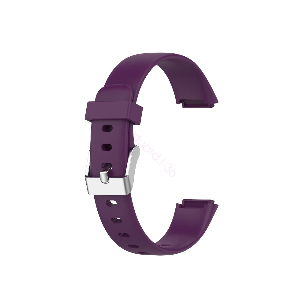 (, S) Silicone Replacement Band For Fitbit Luxe Watch Strap Bracelet Hot Purple 6963793834129