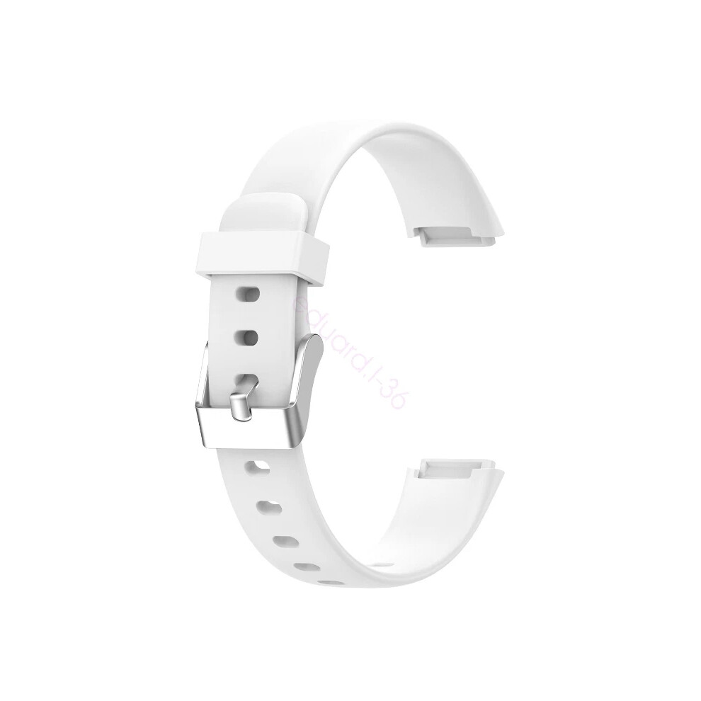 (, L) Silicone Replacement Band For Fitbit Luxe Watch Strap Bracelet Hot White 6963793834150