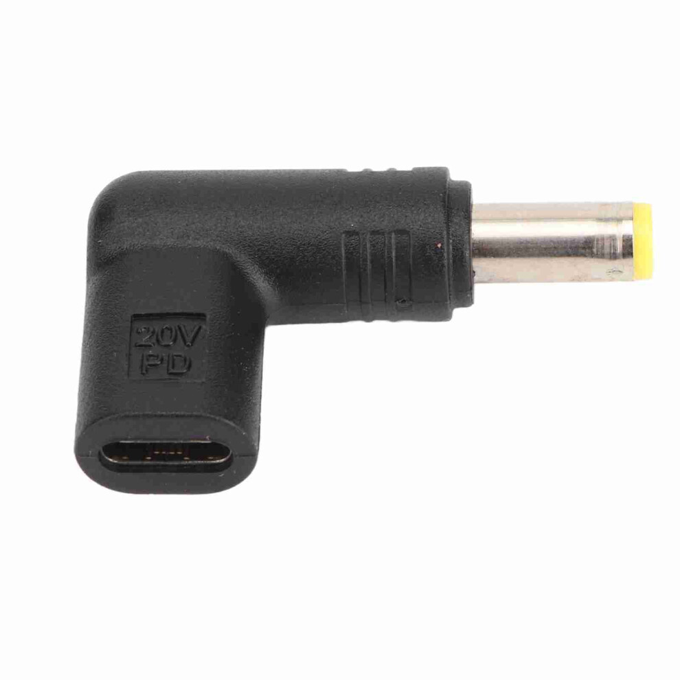 100W Pd Usb 3.1 Type C Female Usb C To Dc 18.5Â20V 5.5X1.7mm Adapter Pd Emulator Trigger 90 Degree Angled 8171314618792