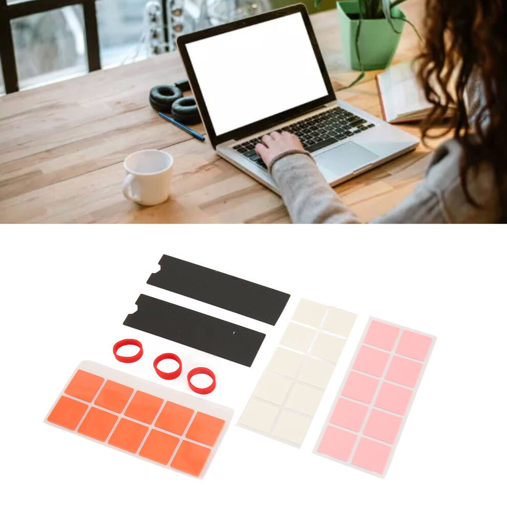 M.2 Ssd Heatsink Copper Graphene Stable Fast Heat Conduction M.2 Ssd Copper Heatsinks With Silicon Pads Rings Tapes 9431314623271