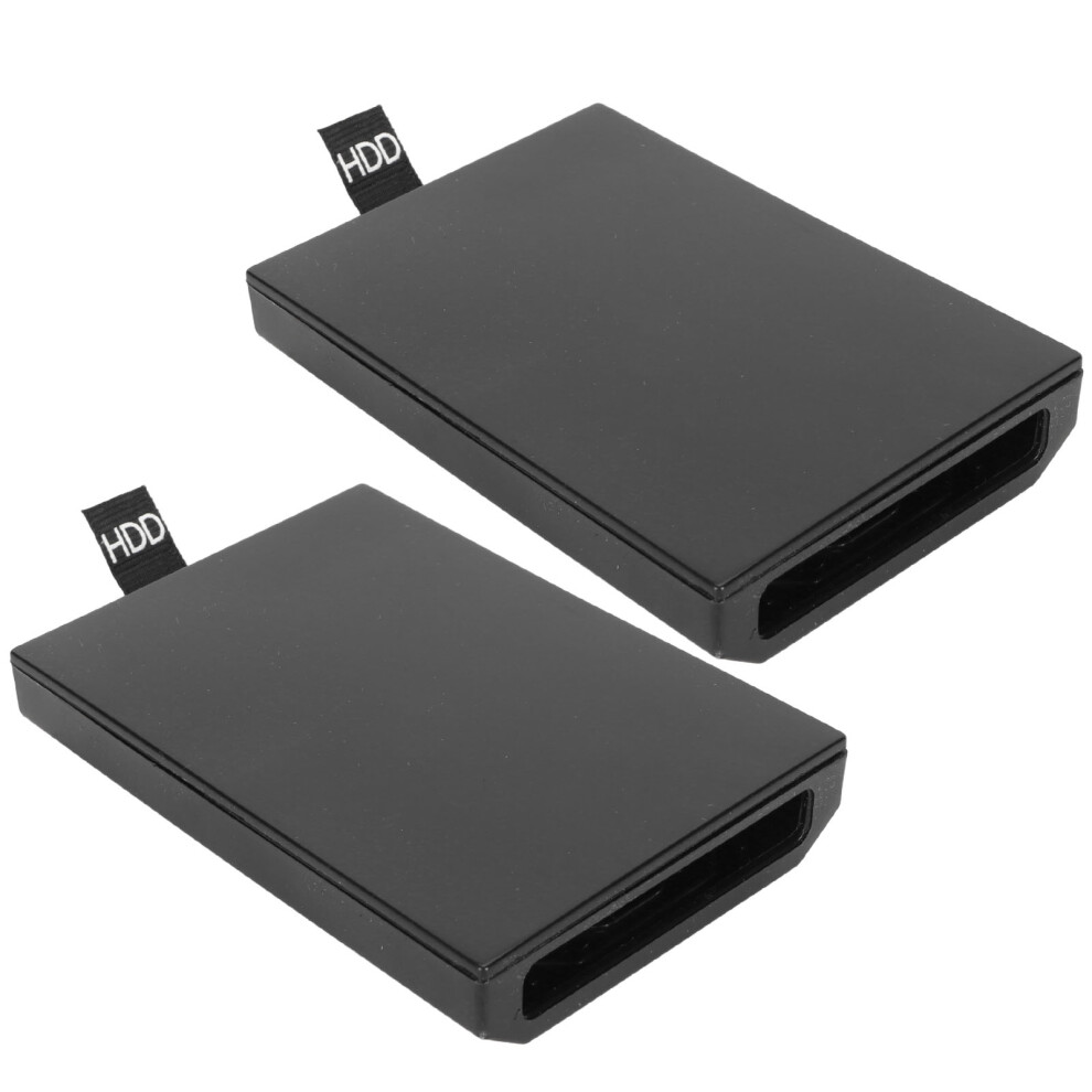 2Pcs Console Internal Hard Drive Enclosure For Xbox 360 Slim Replacement Hdd Case Shell (Not Inclube Hard Disk) 6951314624243