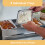 Quest Quest 16520 Compact Buffet Server and Warming Tray / 3 x 1.2L Trays, 200W 5