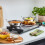 Quest Quest 16520 Compact Buffet Server and Warming Tray / 3 x 1.2L Trays, 200W 9