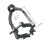 Square Mortise Chisel Tool Holes Drilling Fixed Bracket Hand Drill Table Drill Dual-use Bracket Woodworking Tenoning Tool 1