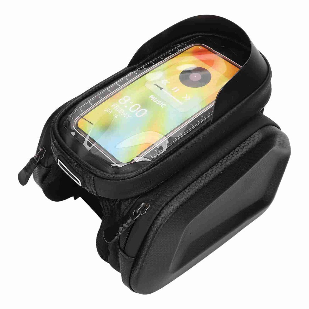 Bike Phone Mount Bag Holder Bicycle Mtb Waterproof Front Frame Top Tube Handlebar Pouch 8291314631765