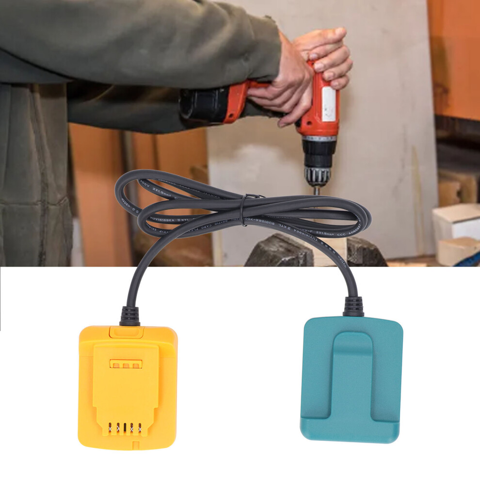 Bl1830 18V Battery Extension Cord Tool With Hook For Dcb201 Dcb203 Dcb204 Dcb206 Dcb207 Dcb208 Power Tools 6901314632571