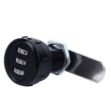 Combination Cabinet Cam Lock Mini 3 Digit Password Mechanical Cabinet Lock for Drawer Mailbox Office L25
