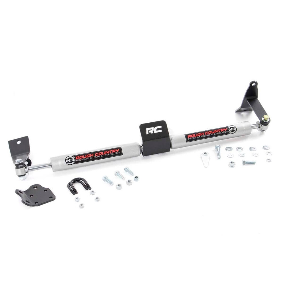 Rough Country N3 Dual Steering Stabilizer For 03-12 Ram 2500/3500 4Wd - 8749530 843030146689