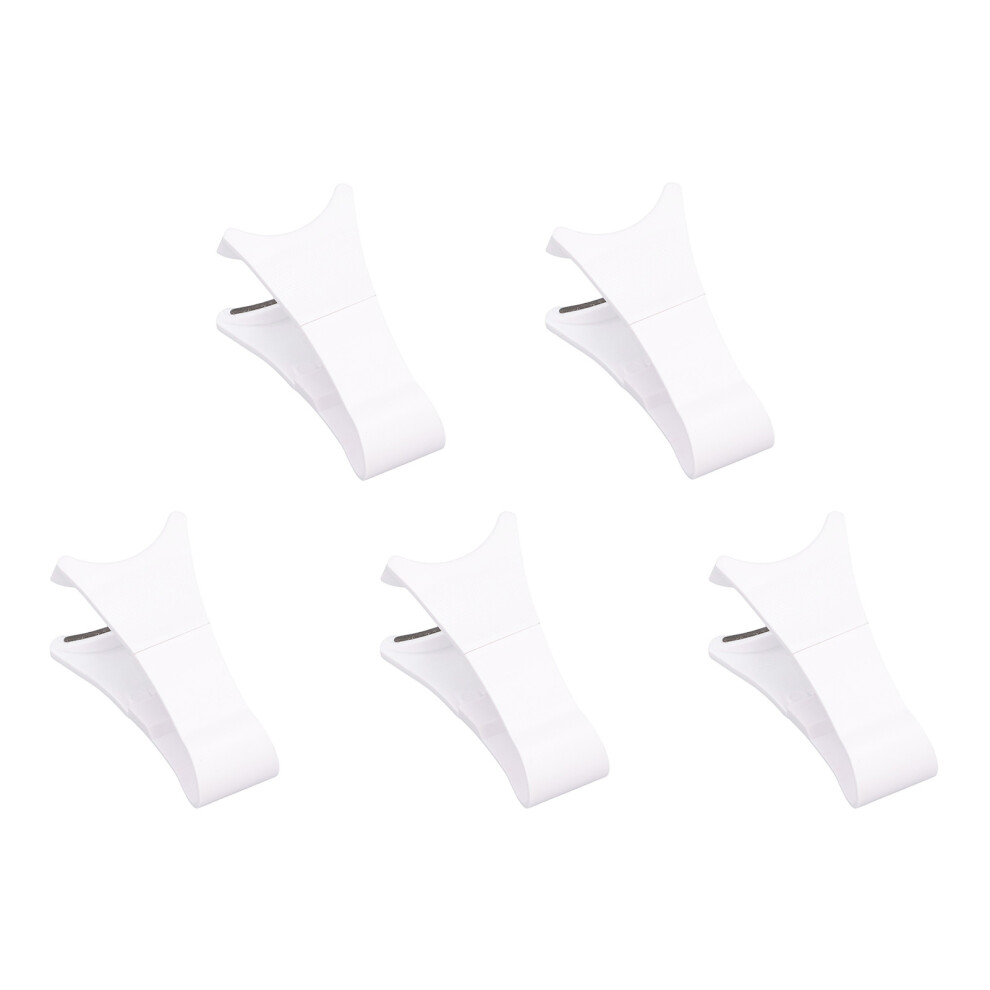 5pcs Magnetic Eyelash Applicator Clip Wide Angle Arc Easy Wearing Eyelashes Helper Tool