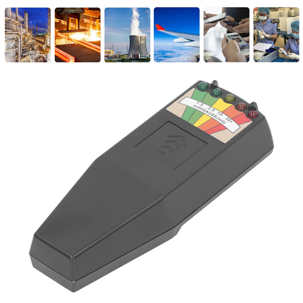 Emf Meter Electromagnetic Field Detector Handheld Tester Emf Detector With Led Indicator For Home 7611314641839